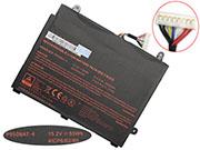 Canada Original Laptop Battery for  3500mAh, 55Wh  Sager NP8954, NP8952, NP8953, NP8950, 