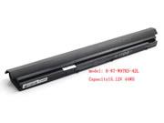 Original Laptop Battery for  PCSPECIALIST Genesis series,  Black, 44Wh 15.12V