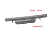 Canada Genuine Clevo WA50BAT-4 Battery for WA50SFQ WA50SHQ Series 44wh
