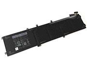 For XPS 15 9550 -- Genuine DELL 4GVGH RRCGW Battery 84Wh 11.4V 7260mah