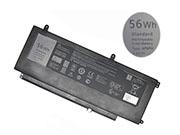 Genuine DELL 4P8PH G05H0 Battery 56wh 7.4v