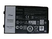 Canada Genuine 7XNTR FH8RW J7HTX Battery for Dell Latitude 7202 Laptop