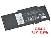 Genuine DELL G5M10 0R9XM9 8V5GX Laptop battery 7.4V 51Wh