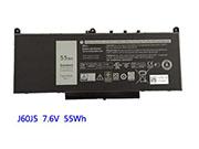 Genuine 7.6V 55Wh J60J5 Battery for Dell Latitude E7270 E7470
