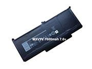 MXV9V Battery 60Wh 7500mAh  for Dell Laptop Li-Polymer