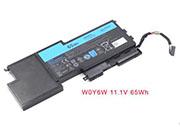 DELL W0Y6W laptop battery for dell XPS 15-L521X, 65wh,11.1v 