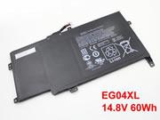 Genuine EG04XL 681951-001 Battery For HP ENVY 6 6-1000 6-1000sg 6-1003TU 6-1007TX 6-1090SE Series Battery 14.8V 60Wh in canada