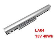 Genuine HP 728460-001 Battery 2620mAh, 41Wh , 15V, Silver , Li-ion