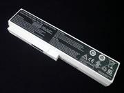 Replacement Laptop Battery for  GIGABYTE W476, W576,  White, 4800mAh 11.1V