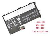45N1089 45N1088 L11S3P51 Battery for  LENOVO THINKPAD T430U 4.22Ah 47wh