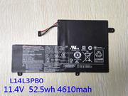 Lenovo L143PB0 Battery 11.4v 52.5Wh L14L3PBO