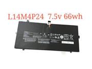 New Genuine Original L14M4P24 66Wh Battery for Lenovo YOGA 4 PRO YOGA 900 Laptop