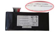 For msi gt72 6qd -- Genuine MSI BTY-L77 Battery 7500mAh, 83.25Wh , 11.1V, Black , Li-ion