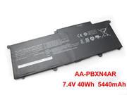 Genuine SAMSUNG AA-PLXN4AR Battery 5440mAh, 40Wh , 7.4V, Black , Li-Polymer