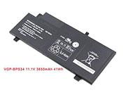 Canada Genuine VGP-BPS34 BPS34 Battery for Sony F15A16 F15A16SC VAIO-CA46 SV-T13122CYS CA47 CA48 Series 3650mah