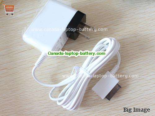 Canada Genuine Acer 10.1 inch Iconia W510 W510P White Charger Adapter Power supply 