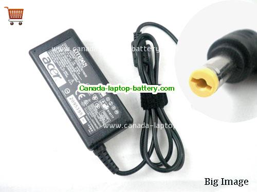 ACER 3612LC Laptop AC Adapter 19V 3.42A 65W