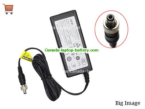 Canada Genuine APD DA-30V12 Ac Adapter 12v 2.5A 30W Power Supply with Metal Lock Y01717N8300 Power supply 