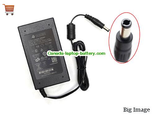 Canada Genuine DA-60Z12 AC Adapter APD 12V 5A with Tip 5.5/2.5mm 60W Switching Power Adapter Power supply 