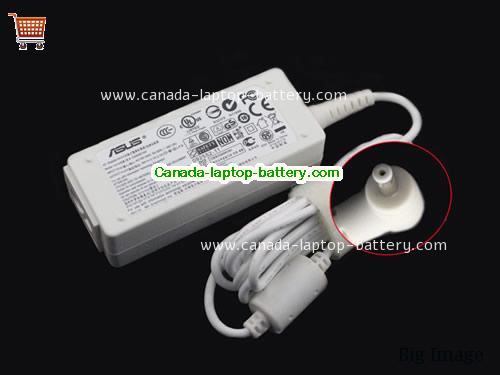 Canada Adapter Charger for ASUS EEE PC 1011PX AD820MO 1001PXD X101CH X101 X101H X101CH 1011PX 1011 AD6630 laptop Power supply 