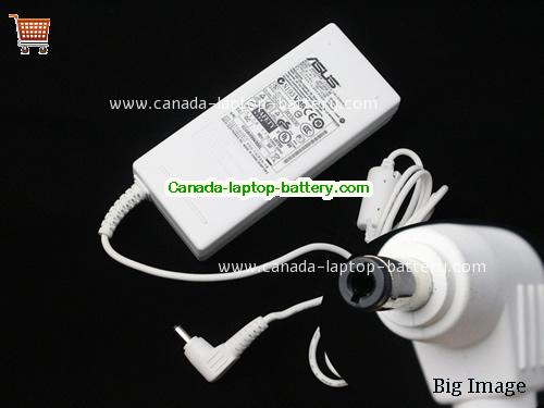 Canada Genuine 90W White Adapter Charger for ASUS K52Jr X51L X53E F3JC F3M F8SV N61J F6S F9J M6N A7D A8J Power supply 