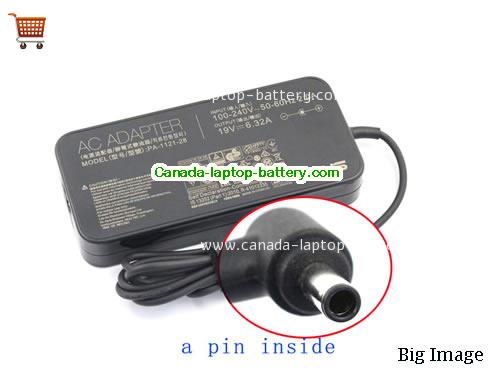 ASUS G501JW-FI465T Laptop AC Adapter 19V 6.32A 120W