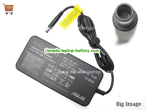 Canada Genuine 7.0x5.0mm Big Tip Asus ADP-280BB B AC Adapter 20v 14A 280W Power Supply Power supply 