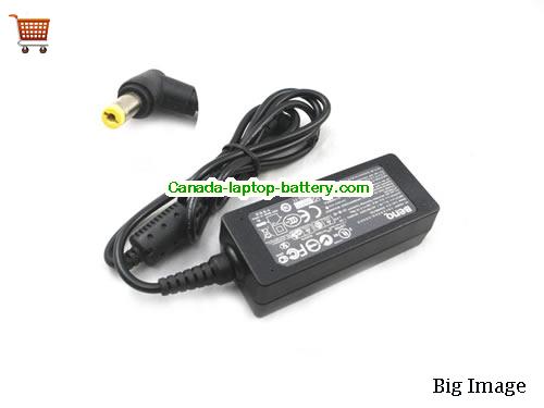 BENQ  19V 2.1A AC Adapter, Power Supply, 19V 2.1A Switching Power Adapter