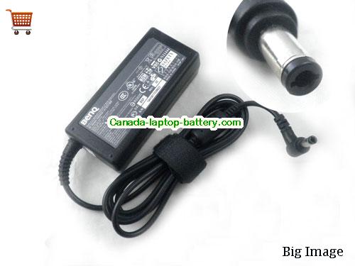 Canada Genuine BENQ 65W Charger for ACER PA-1650-02  R45 S41 S53E ADP-65JH DB PA-1700-02 SADP-65KB D Power supply 