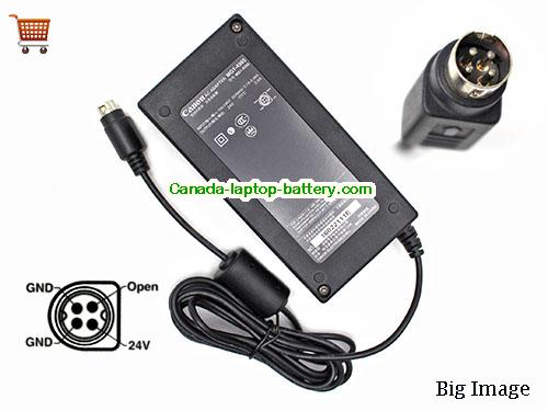 Canada Genuine Canon MG1-4566 AC Adapter 24v 2.0A 48W Power Supply Round with 4 Pins Power supply 