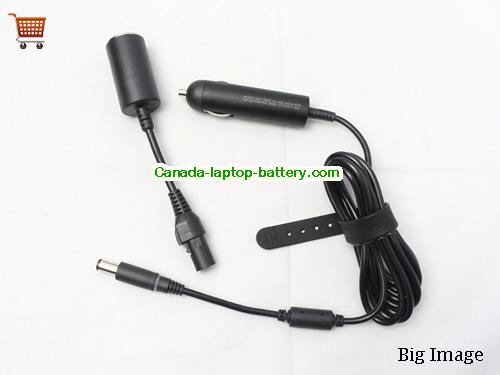 Canada Genuine DELL Car airplane charger for DELL LATITUDE E6230 E1705 E4310 E5520 PP05L XPS L502 ADP-90ND AA Power supply 
