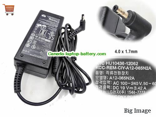 CHICONY A065R202P Laptop AC Adapter 19V 3.42A 65W