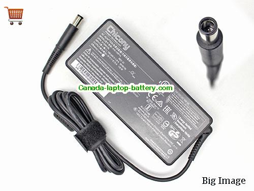 Canada Genuine Chicony A16-135P1A AC Adapter 20v 6.75A 135w Power Supply Round with 1 Pin Power supply 