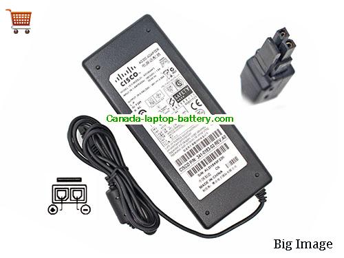 Cisco  48V 2.08A AC Adapter, Power Supply, 48V 2.08A Switching Power Adapter