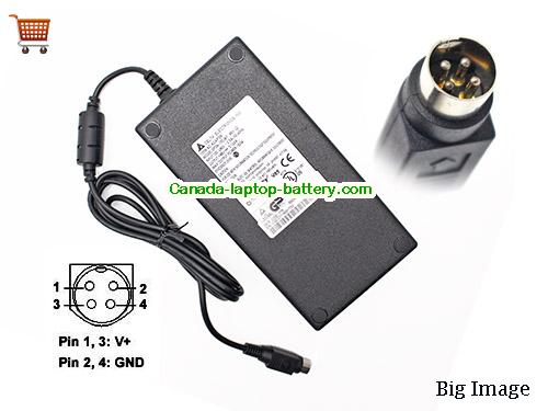 DELTA  48V 3.125A AC Adapter, Power Supply, 48V 3.125A Switching Power Adapter