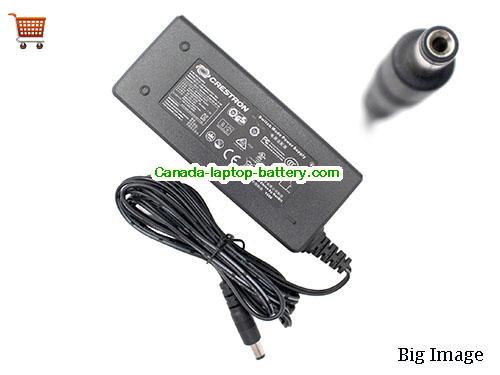 CRESTRON  24V 2.5A AC Adapter, Power Supply, 24V 2.5A Switching Power Adapter