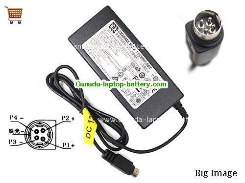 HIKVISION 7816HW Laptop AC Adapter 12V 5A 60W