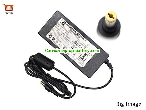 HIKVISION DS-7604NI-K1/4P(B) Laptop AC Adapter 48V 1.35A 65W