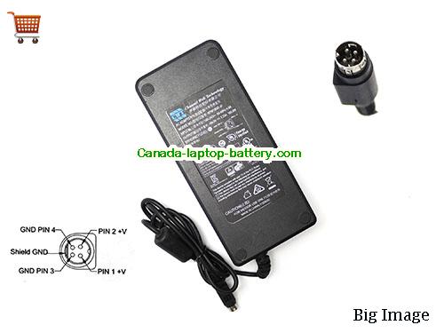 CWT  54V 3.33A AC Adapter, Power Supply, 54V 3.33A Switching Power Adapter