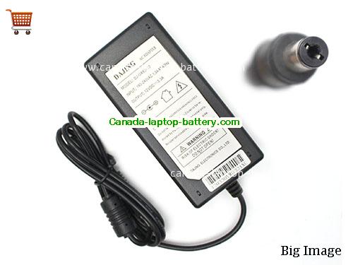 Canada Genuine 40W DC-U48S-12 Power Adapter for DAJING 24 INCH 5 INCH LCD Monitor Power supply 