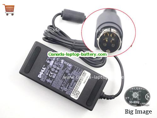 Canada Genuine Dell 90W Adapter Charger for DELL 2001FP LCD Monitor 0R0423 ADP-90FB LSE0202C2090 PA-9 Power 20V 4.5A Power supply 