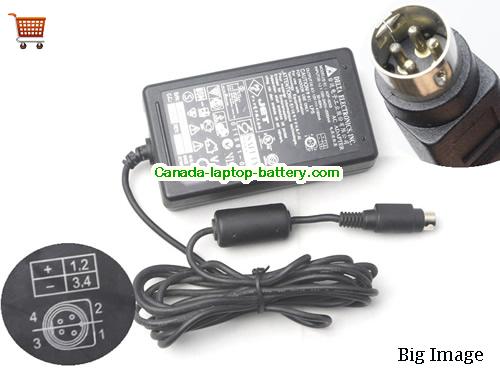 DELTA  12V 4.16A AC Adapter, Power Supply, 12V 4.16A Switching Power Adapter