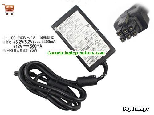 Canada Genuine Delta ADP-29EB A AC/DC Adapter 5.2v 4400mA 12v 560mA Power Supply Power supply 