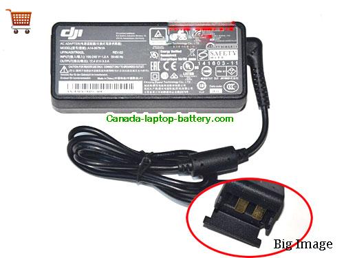 DJI  17.4V 3.3A AC Adapter, Power Supply, 17.4V 3.3A Switching Power Adapter
