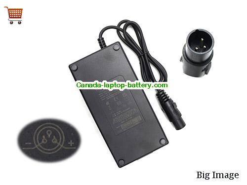 Canada Genuine Electric Bikes DPower DPLC110V55Y Li-ion Battery charger 54.6v 2.0A with CE, UK/CA Accredited Power supply 