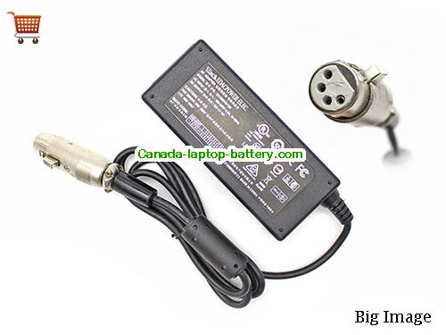 Canada Genuine EDAC EA10681N-120 AC Adapter 12V 5A 60W with KN4holes Tip Power supply 