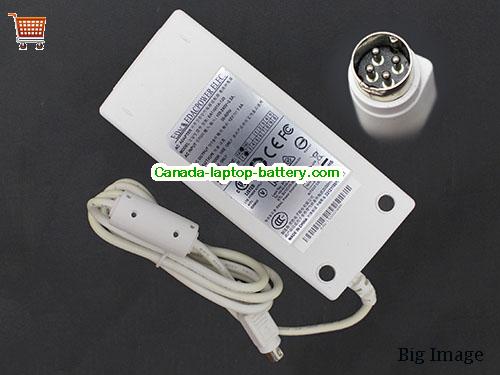 Canada Genuine white Edac EA11001A-120 AC Adapter 12v 7.5A 90W Round with 4 Pins Power Supply Power supply 