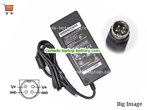 Canada Genuine EDAC 12V 7A AC Adapter EA10953C-120 84W 4 Pins Power Supply SPAG98334 Power supply 