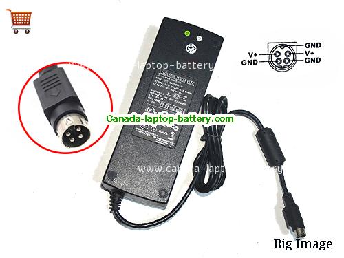 Canada Genuine EDAC EA11353D-190 Ac Adapter 19v 7.89a 150w Power Supply Round with 4 Pins Power supply 