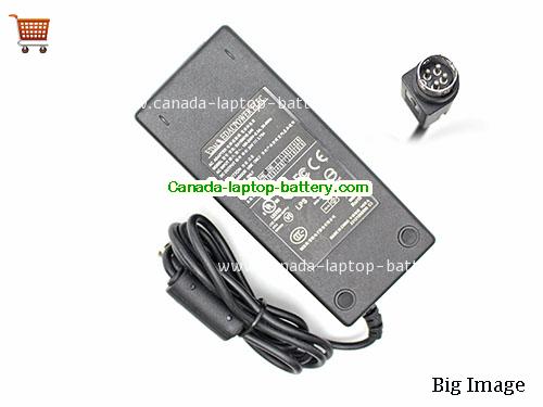 Canada Genuine EDAC EA10951E-240 AC Adapter 24v 3.75A 90W Power Supply Round with 4 Pins Power supply 